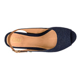 CUÑAS DAMA FLEXI 129605 TEXTIL AZUL