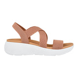 SANDALIAS DAMA FLEXI 135102 TEXTIL ROSA