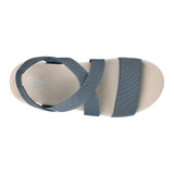 SANDALIAS DAMA FLEXI 135102 TEXTIL AZUL