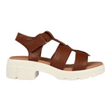 SANDALIAS DAMA FLEXI 133806 PIEL CAFÉ