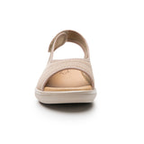 SANDALIAS FLEXI MUJER 133706 TEXTIL BEIGE