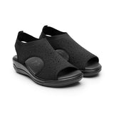 SANDALIAS FLEXI MUJER TEXTIL 133707 TEXTIL NEGRO