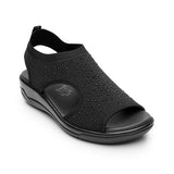 SANDALIAS FLEXI MUJER TEXTIL 133707 TEXTIL NEGRO