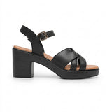 SANDALIAS FLEXI MUJER 133504 PIEL NEGRO