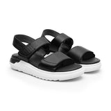 SANDALIAS FLEXI MUJER 129401 SIMIPIEL NEGRO