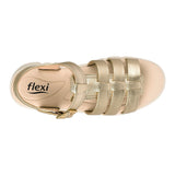 SANDALIAS DAMA FLEXI 128503 PIEL ORO