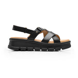 SANDALIAS FLEXI MUJER 128513 PIEL NEGRO