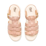SANDALIAS FLEXI MUJER 128503 PIEL BEIGE