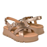 SANDALIAS FLEXI MUJER 128513 PIEL ORO