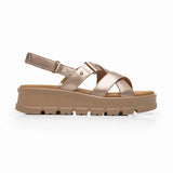 SANDALIAS FLEXI MUJER 128513 PIEL ORO