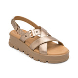SANDALIAS FLEXI MUJER 128513 PIEL ORO