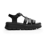 SANDALIAS FLEXI MUJER 128503 PIEL NEGRO