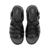 SANDALIAS FLEXI MUJER 128503 PIEL NEGRO