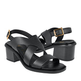 SANDALIAS FLEXI MUJER 128404 PIEL NEGRO