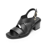 SANDALIAS FLEXI MUJER 128404 PIEL NEGRO