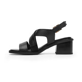SANDALIAS FLEXI MUJER 128404 PIEL NEGRO
