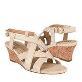 SANDALIAS DAMA FLEXI 128309 PIEL BLANCO