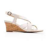 SANDALIAS DAMA FLEXI 128309 PIEL BLANCO