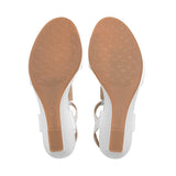 SANDALIAS DAMA FLEXI 128304 PIEL BLANCO