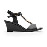 SANDALIAS DAMA FLEXI 128304 PIEL NEGRO