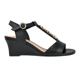 SANDALIAS DAMA FLEXI 128304 PIEL NEGRO