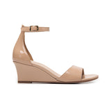 SANDALIAS FLEXI MUJER 128301 CHAROL BEIGE