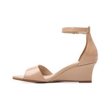 SANDALIAS FLEXI MUJER 128301 CHAROL BEIGE