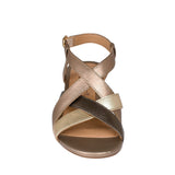 SANDALIAS FLEXI MUJER 128309 PIEL ORO