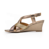 SANDALIAS FLEXI MUJER 128309 PIEL ORO