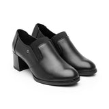 MOCASINES FLEXI MUJER 137302 PIEL NEGRO