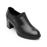 MOCASINES FLEXI MUJER 137302 PIEL NEGRO