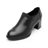 MOCASINES FLEXI MUJER 137302 PIEL NEGRO