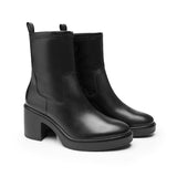 BOTINES FLEXI MUJER 130302 PIEL NEGRO