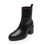 BOTINES FLEXI MUJER 130302 PIEL NEGRO