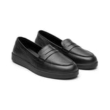 MOCASINES FLEXI MUJER 140601 PIEL NEGRO