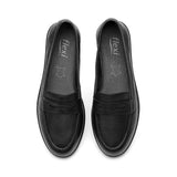MOCASINES FLEXI MUJER 140601 PIEL NEGRO
