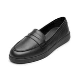 MOCASINES FLEXI MUJER 140601 PIEL NEGRO