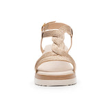 SANDALIAS FLEXI MUJER 139901 PIEL ORO ROSADO
