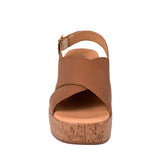 SANDALIAS FLEXI MUJER 139201 PIEL CAFÉ