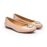 ZAPATOS FLEXI MUJER 130803 CHAROL BEIGE