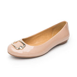 ZAPATOS FLEXI MUJER 130803 CHAROL BEIGE