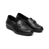 ZAPATOS FLEXI MUJER 142303 PIEL NEGRO