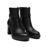 BOTINES FLEXI MUJER 137108 PIEL NEGRO