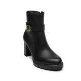 BOTINES FLEXI MUJER 137108 PIEL NEGRO