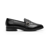 MOCASINES FLEXI MUJER 137203 PIEL NEGRO
