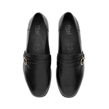 MOCASINES FLEXI MUJER 137203 PIEL NEGRO