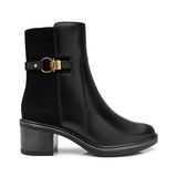 BOTINES FLEXI MUJER 137701 PIEL NEGRO