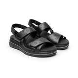 SANDALIAS FLEXI MUJER 139803 PIEL NEGRO