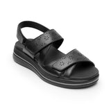 SANDALIAS FLEXI MUJER 139803 PIEL NEGRO