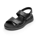 SANDALIAS FLEXI MUJER 139803 PIEL NEGRO